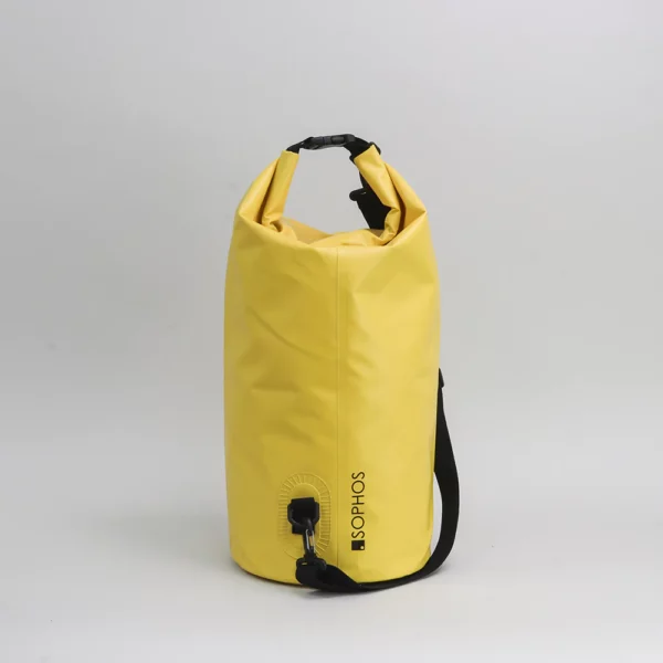 Sophos 14seven Drybag Drysack Yellow geel 795012 strandtas reistas achterkant