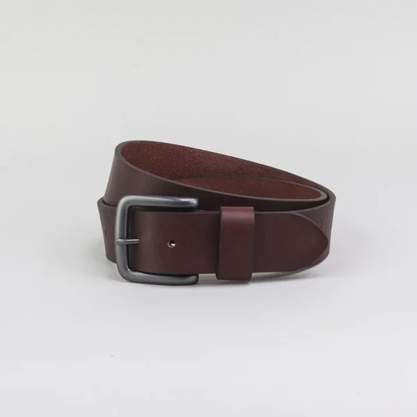 Bytham 35mm Casual Belt brown bruin herenriem leer vintage vintage look