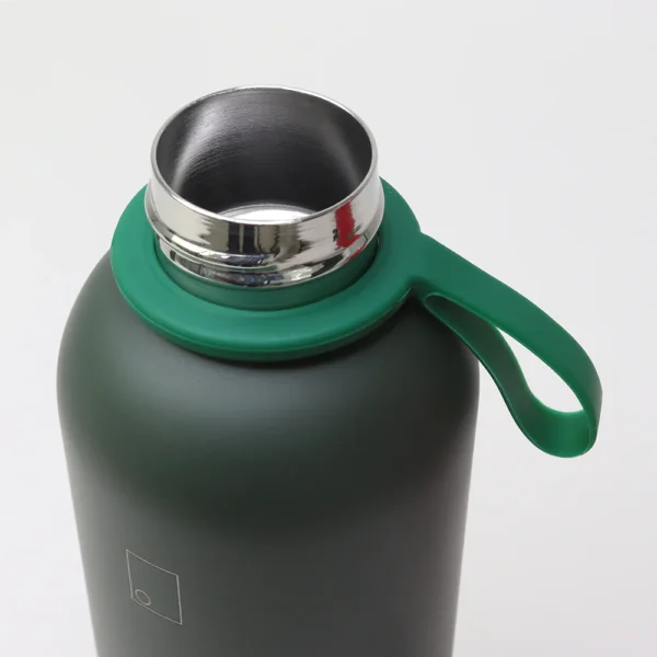 Dubbelwandige thermosfles 550ml groen Green Vacuum