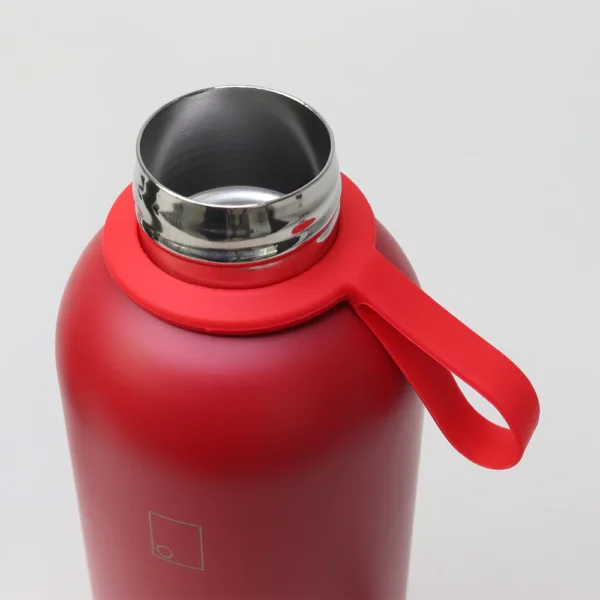 Dubbelwandige thermosfles 550ml rood Red Vacuum Bottle dubbelwandig rvs 3