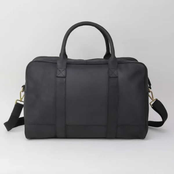 HARRIS-GREY-HOLDALL- reistas pornalong grijs zwart