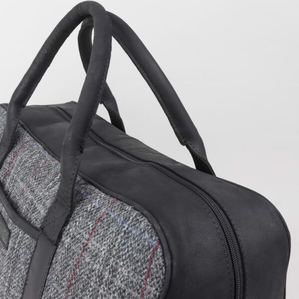 HARRIS-GREY-HOLDALL- reistas pornalong grijs zwart