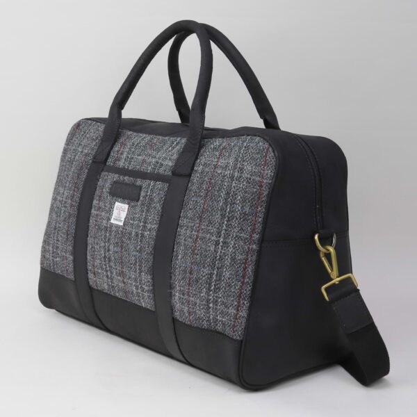 HARRIS-GREY-HOLDALL- reistas pornalong grijs zwart