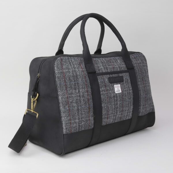 HARRIS-GREY-HOLDALL- reistas pornalong grijs zwart