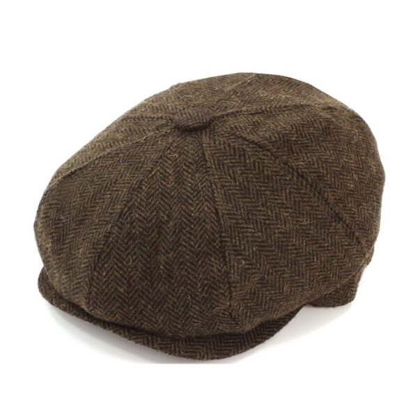 Peaky Blinders 8 panel cap herringbone Newspaper boy pet bruin engels cap Irish 14 seven new classics