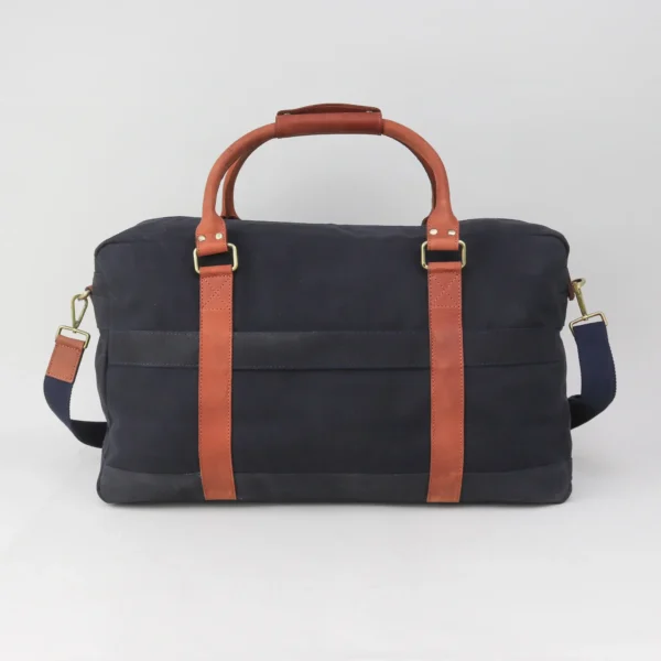 navy canvas weekender reistas weekendtas reis travel bag 14 seven