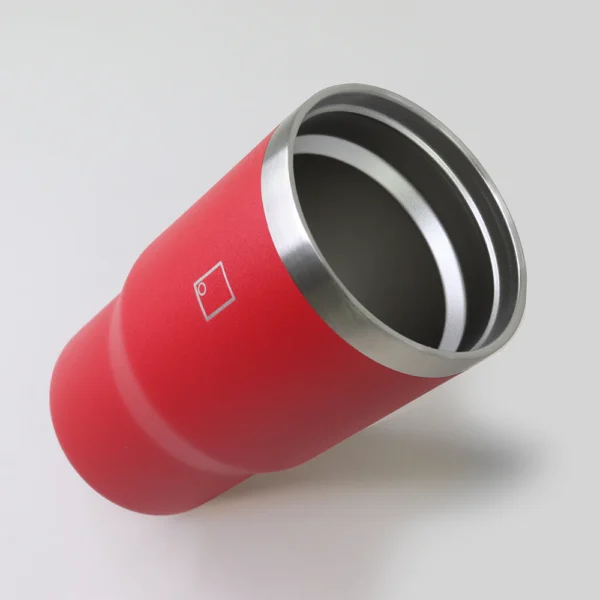 thermosbeker rood 400ml rvs mok beker thermo 4