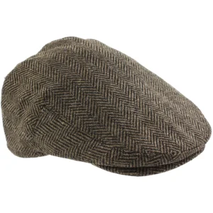Country flat cap brown Platte pet Engels herringbone bruin Peaky Blinders Shelby Brothers cap Hats